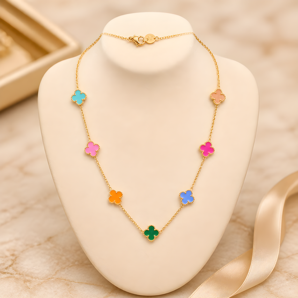 Mini Multi Flora Necklace