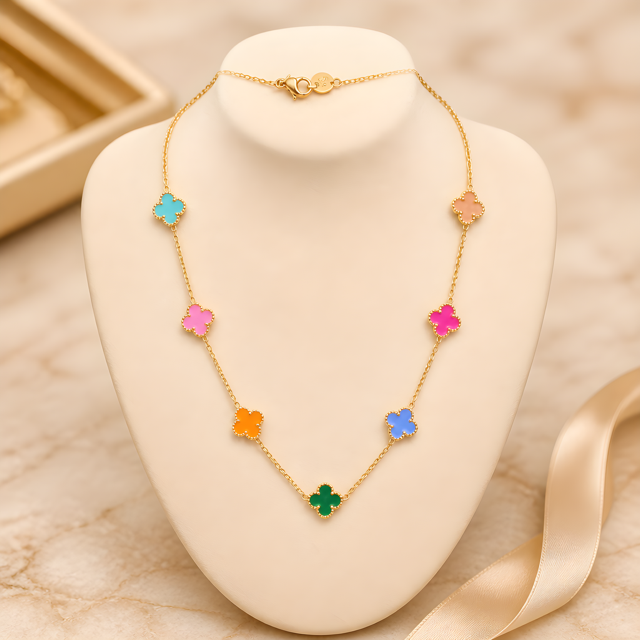 Mini Multi Flora Necklace