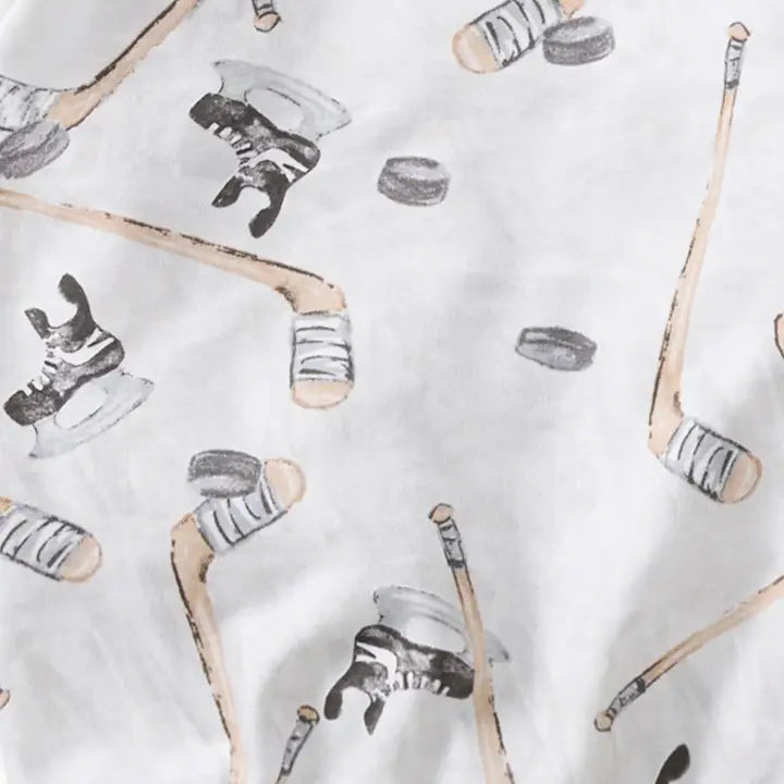 HOCKEY SEASON SLEEP & PLAY FOOTED - SHADOW -