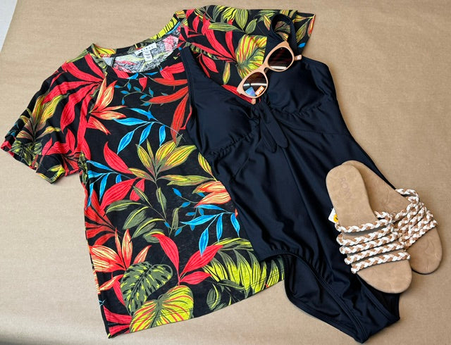 Flatten It Knot Front Swimsuit