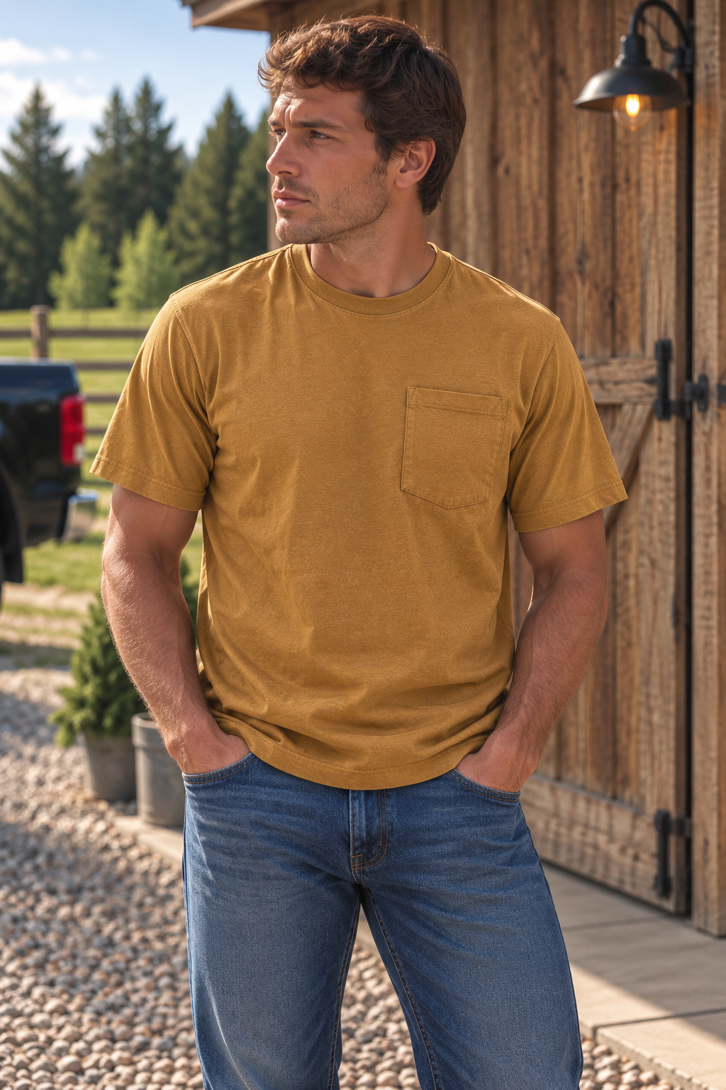 Filson Short-Sleeve Pioneer Pocket T-Shirt