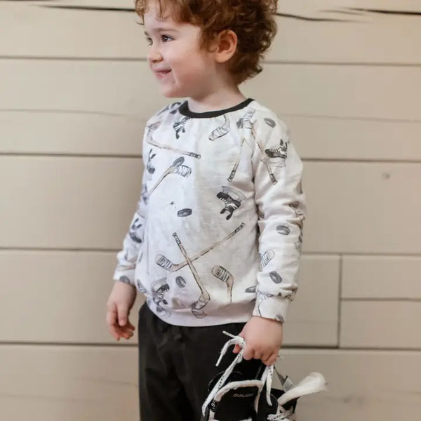 Hockey Season Sweatshirt & Pants Set