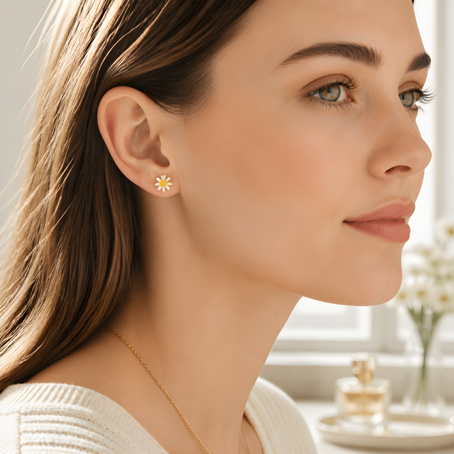 Daisy Stud Earrings