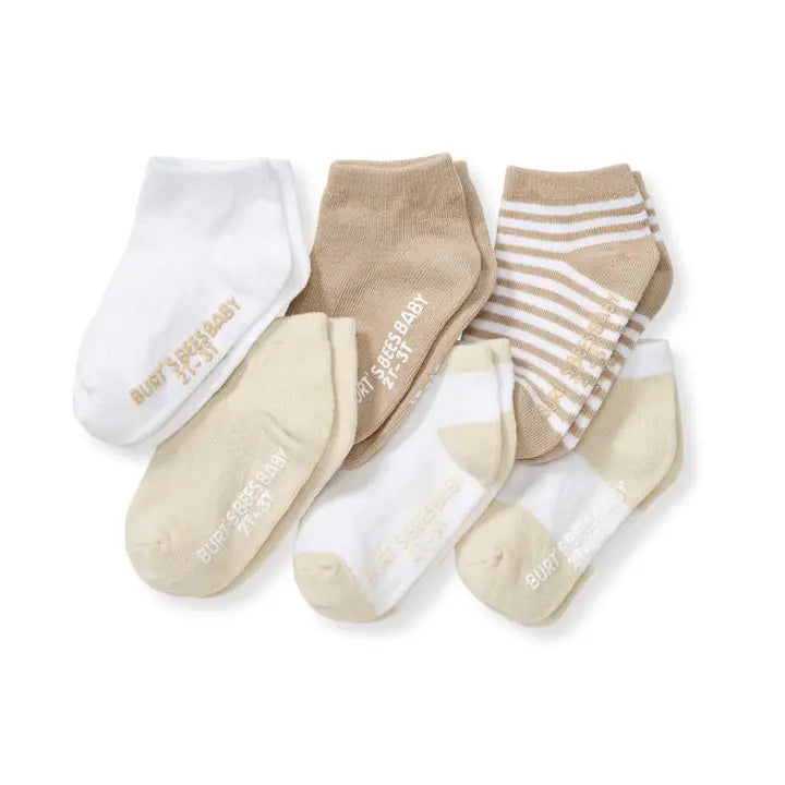 SET OF 6 MULTI ANKLE SOCKS | OAT
