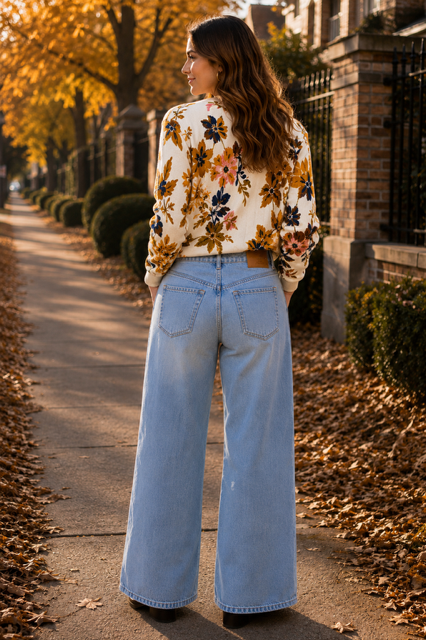 Brooke | Relaxed Drama Wide Denim