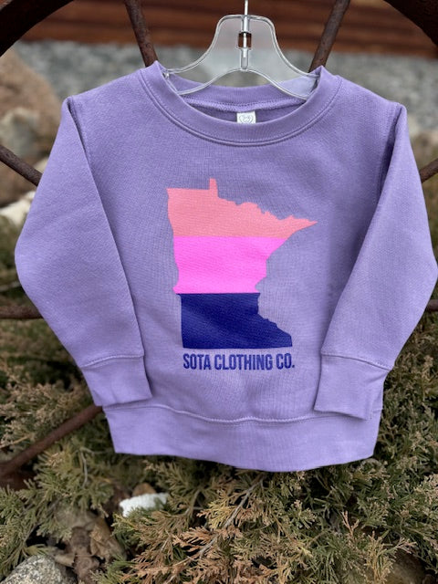Mn Ombre Toddler Crewneck
