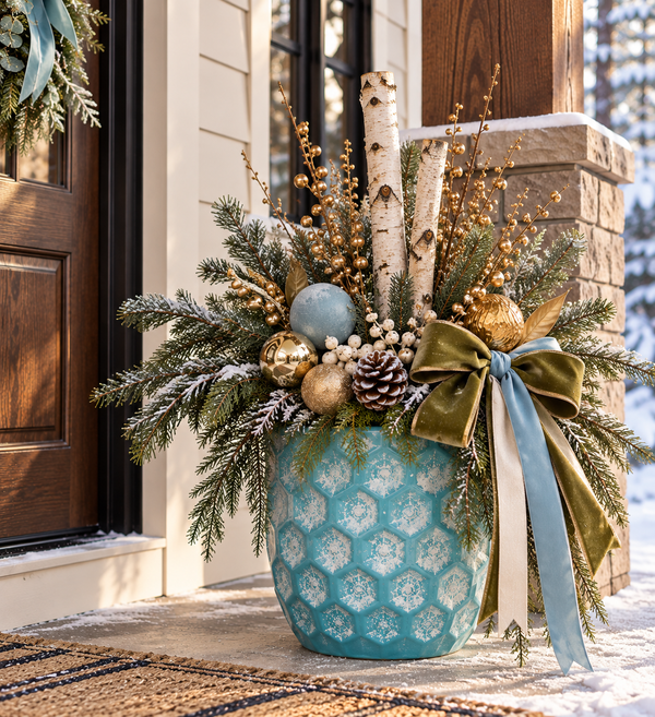 Embossed Honeycomb Planter
