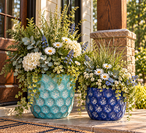 Embossed Honeycomb Planter