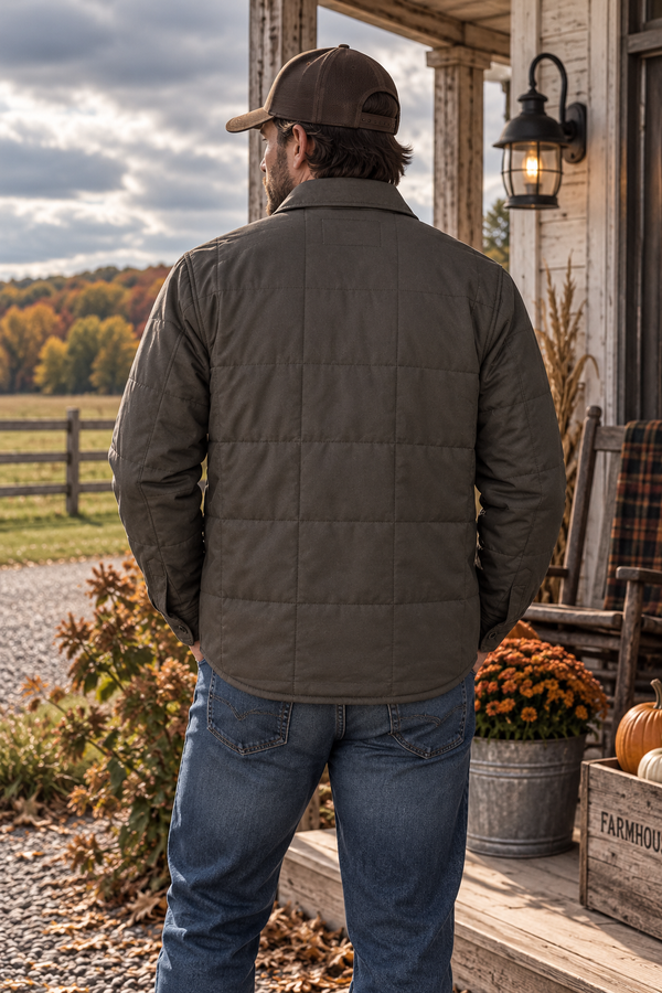 Filson Cover Cloth Quilted Jac-Shirt