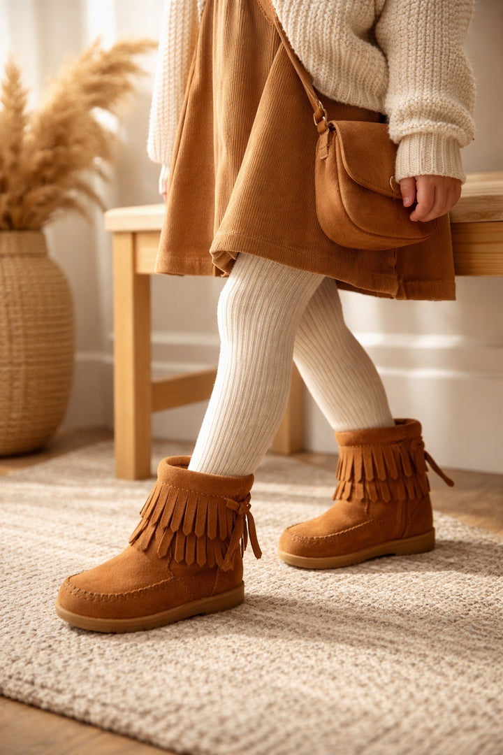 DOUBLE FRINGE SIDE ZIP