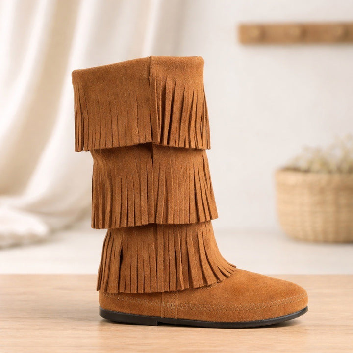 3 LAYER FRINGE BOOT