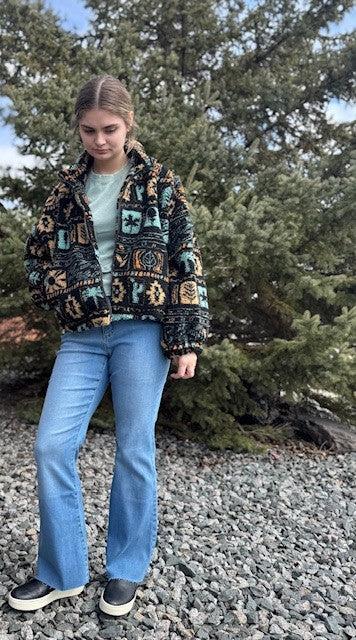 Audrey Hugging Flare Jeans
