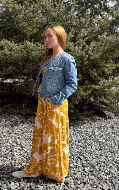 No Collar Trucker Jacket