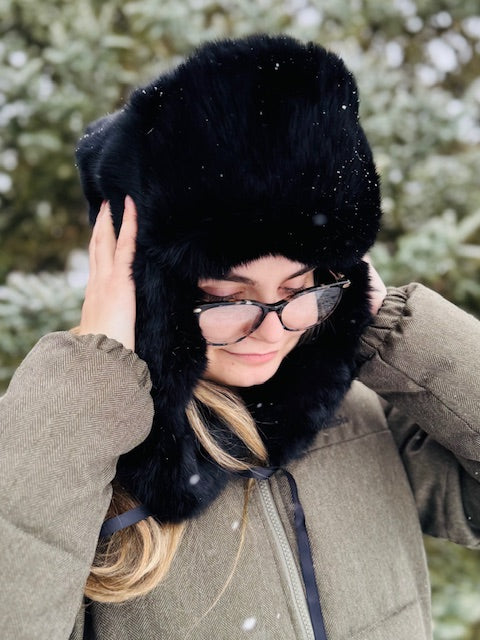 Russian Full Fur Rabbit Hat