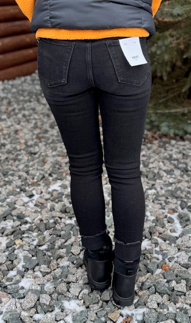 Super High Rise Ankle Skinny Jeans