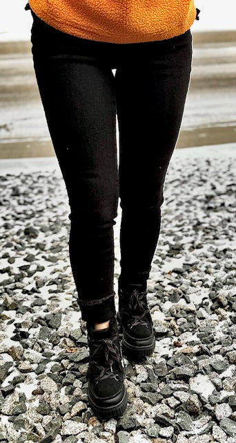 Super High Rise Ankle Skinny Jeans