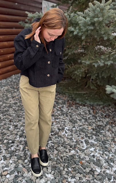 Mira Slip On - Black