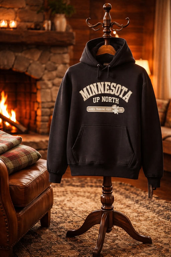 Minnesota Up North Annie's Trading Post Hoodie
