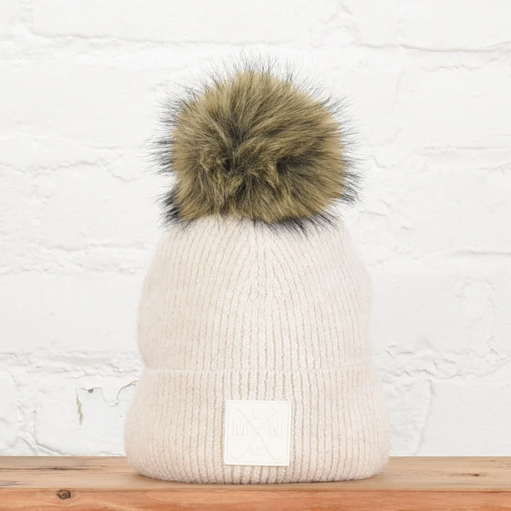 MN Knit Pom Beanie