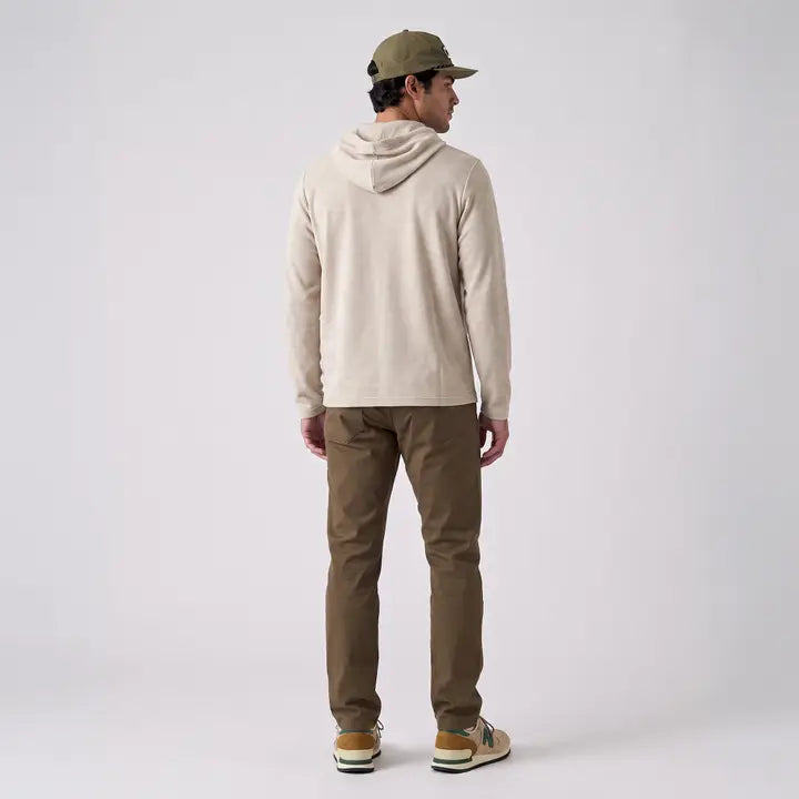 Men's Lichen Stretch Hooded Henley