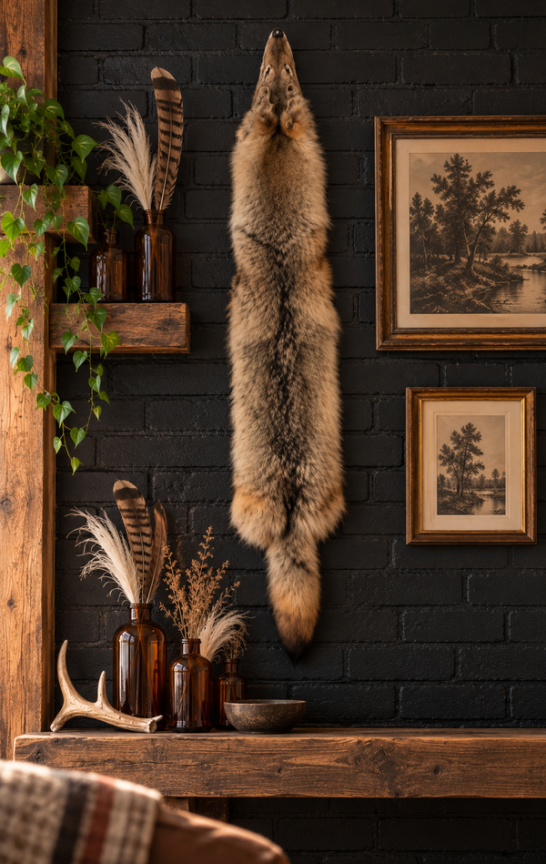 Thomas Timken Coyote Fur Pelts