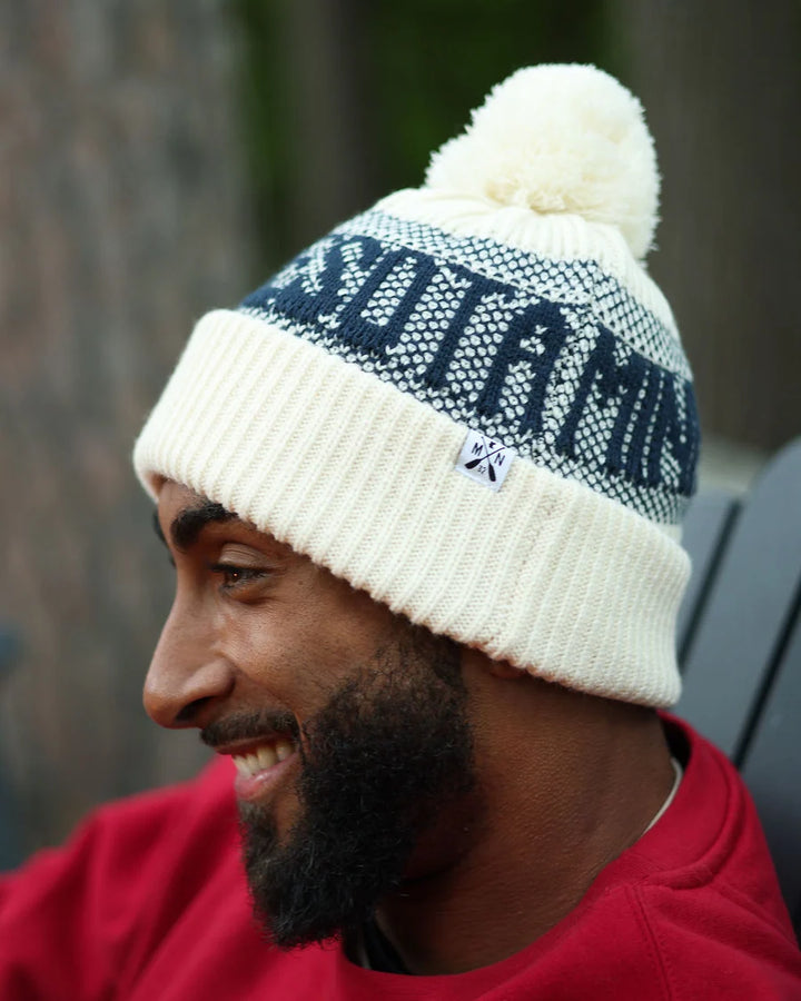 Minnesota Pom Jacquard Beanie