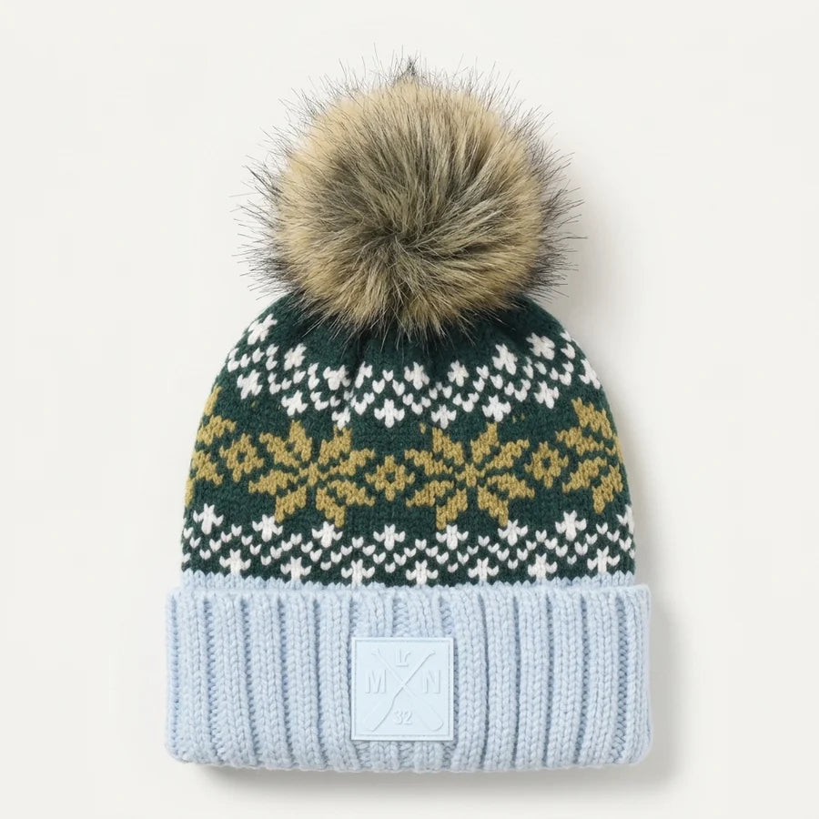 Snow Day Jacquard Beanie