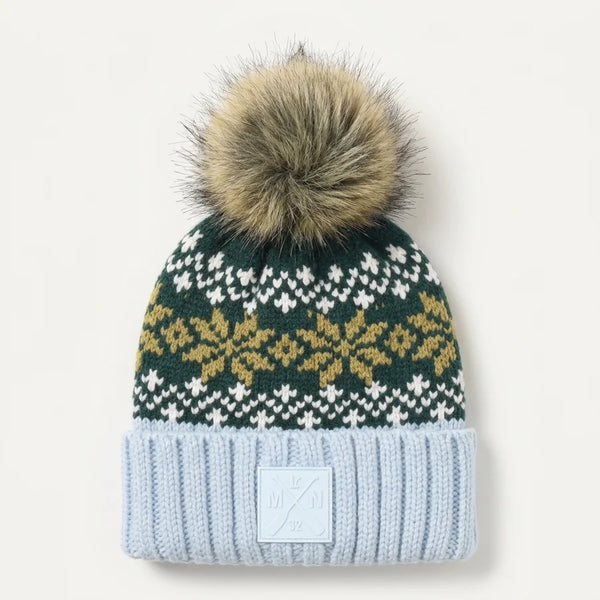 Snow Day Jacquard Beanie